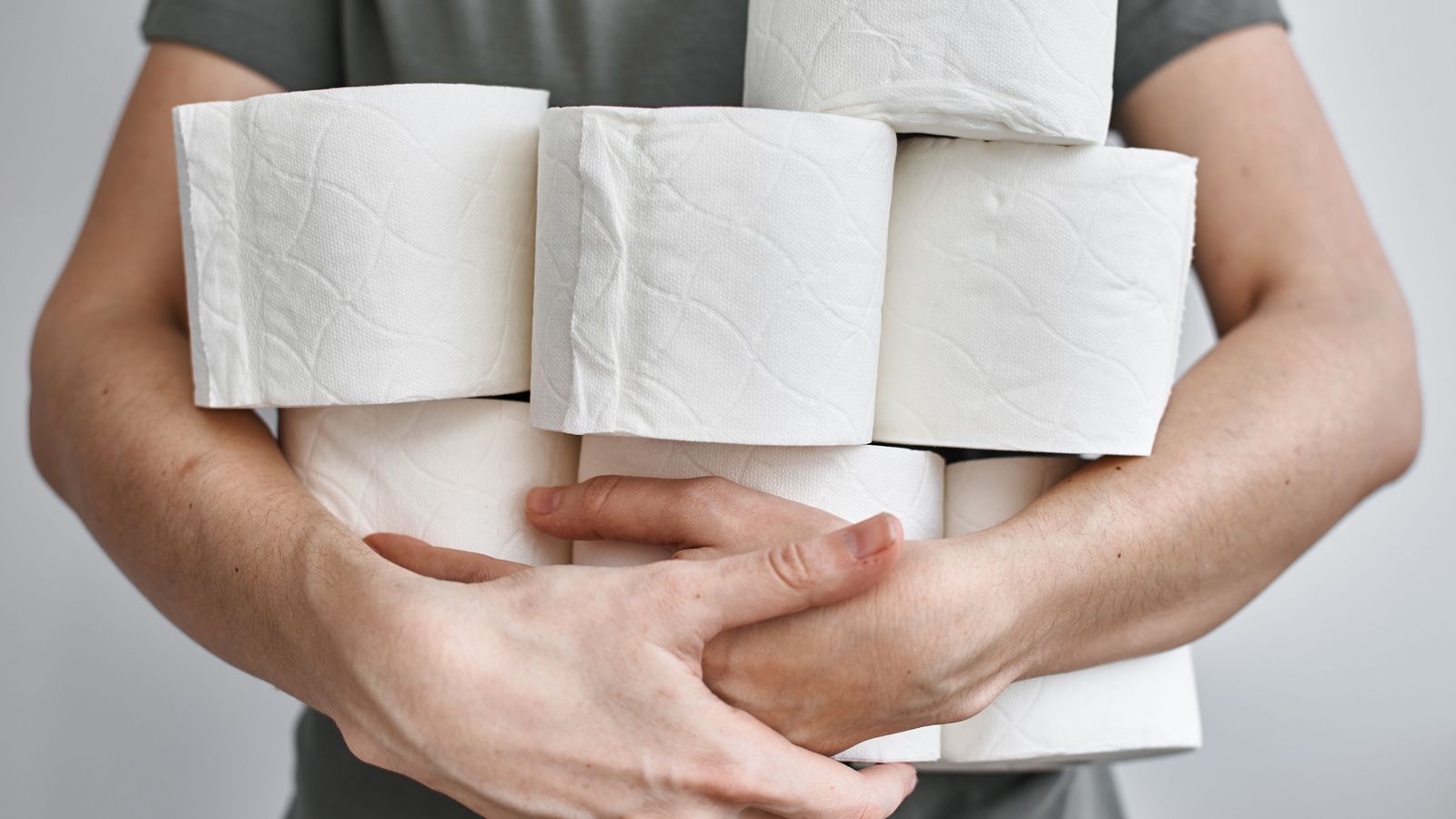 On toilet paper